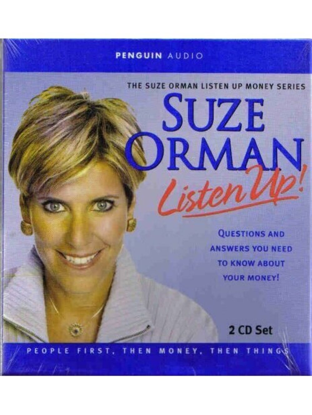 Listen Up! by Suze Orman (CD, 2 Disc Set, 2004) Brand New